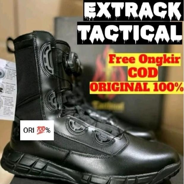 SEPATU PDL TACTICAL WEBEST XTRACK POLOS/SEPATU PDL TACTICAL TNI POLRI SECURITY Hitam Boots