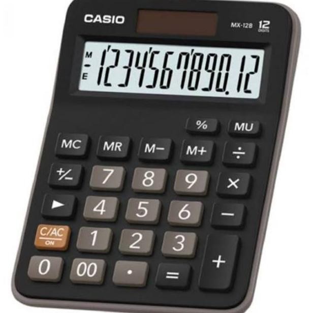 

KALKULATOR DESKTOP CASIO MX-12B - & GARANSI RESMI CALCULATOR RB2