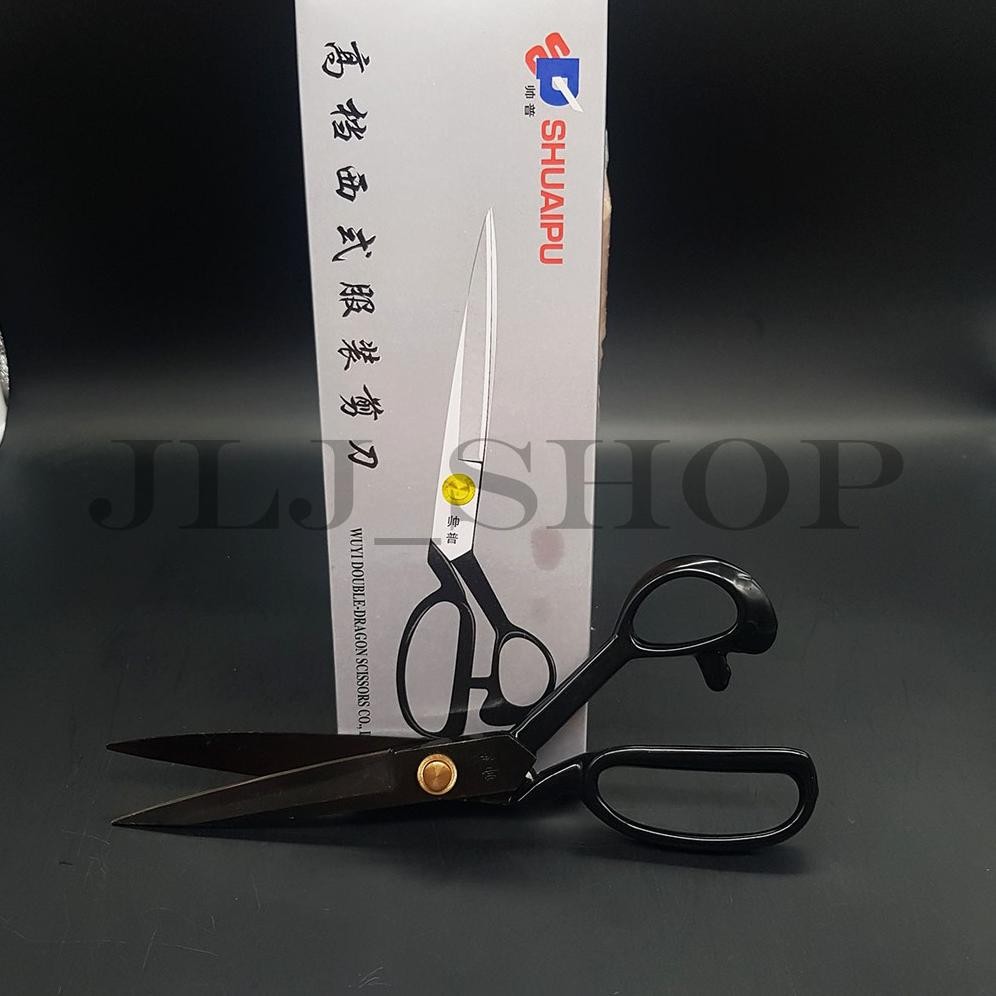 

Gunting shuaipu bahan dengan bahan baja hitam ukuran 10 RB3