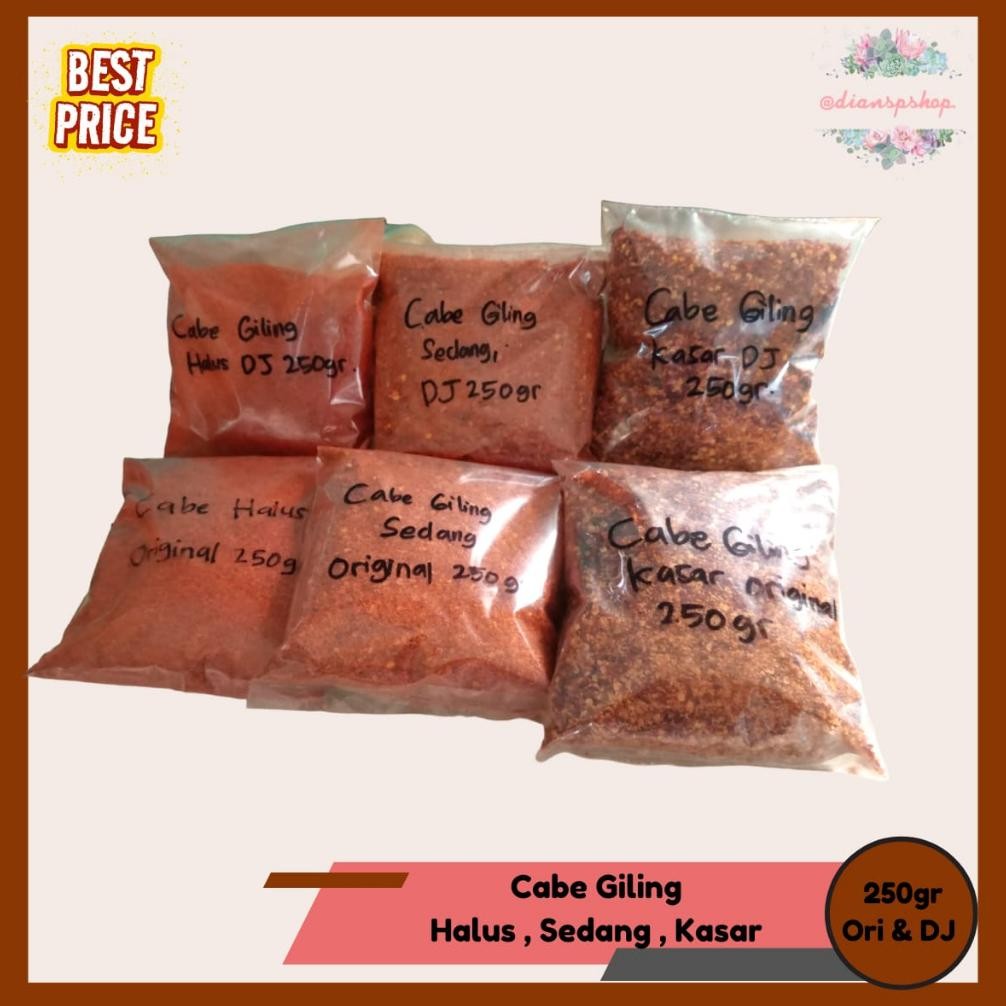 

Cabe Giling 250gr Untuk Aneka Makanan Kuah dan Kering Berbagai Macam Tekstur Halus , Sedang , Kasar Nugi