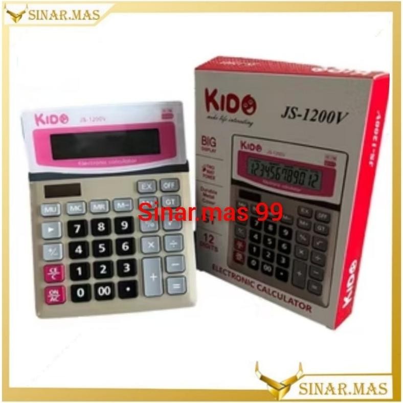 

kalkulator double power kido 12 digit js 871,js1200v,kk837 RB2