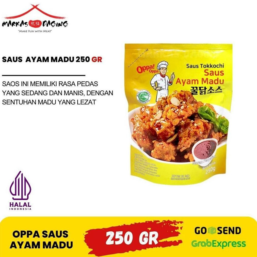 

(HALAL) Saus Instan Saus Ayam Madu Tokocki Sauce HONEY CHICKEN SAUCE 250g Nugi
