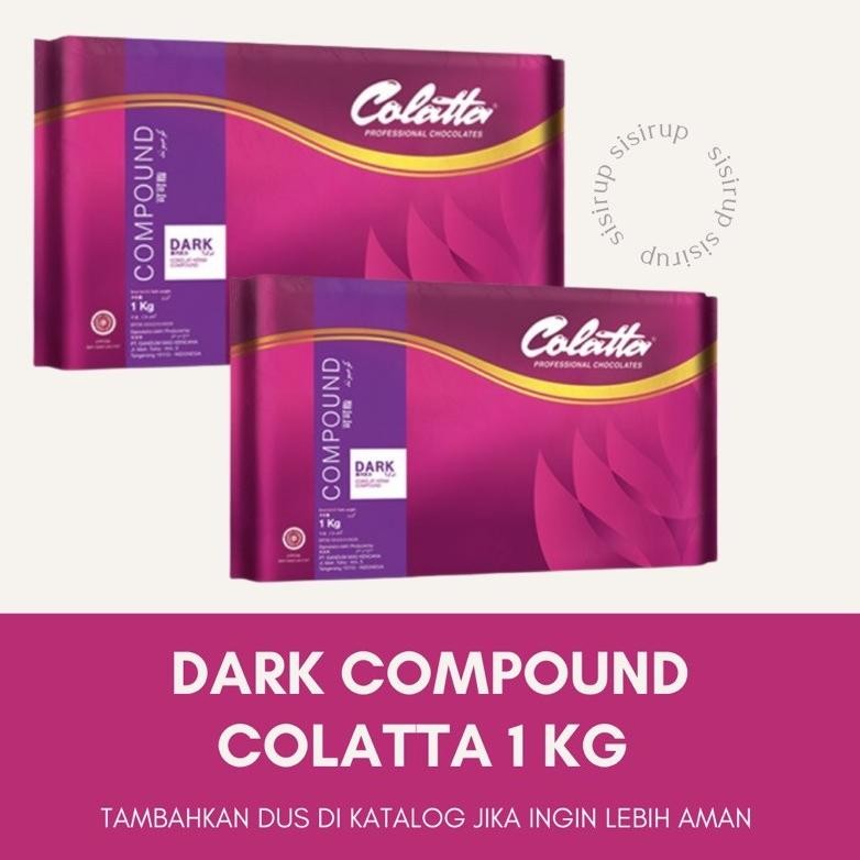

Dark Compound Colatta 1 Kg / Collata / Coklat Colata Nugi