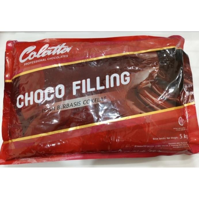 

COLATTA Selai Coklat Choco Filling Kemasan REPACK 500 Gram Nugi