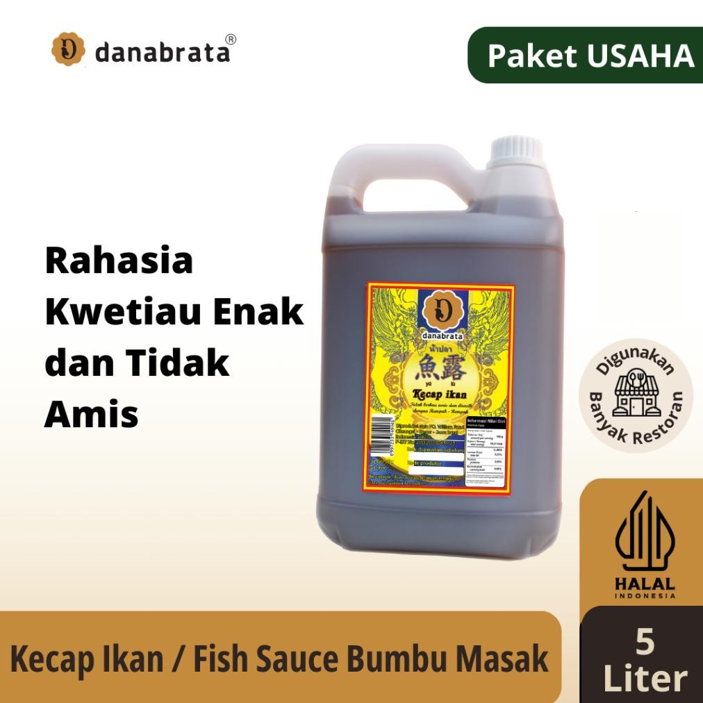 

Danabrata Kecap Ikan Bumbu Masak Halal 5 liter / Fish Sauce Nugi