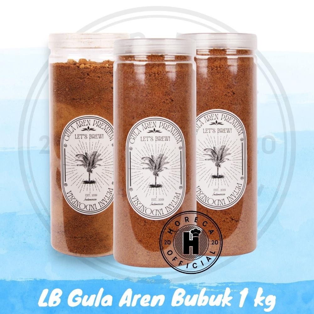 

LET'S BREW GULA AREN BUBUK 1KG | LETS BREW PALM SUGAR 1000 GR GULA MERAH BROWN SUGAR Nugi