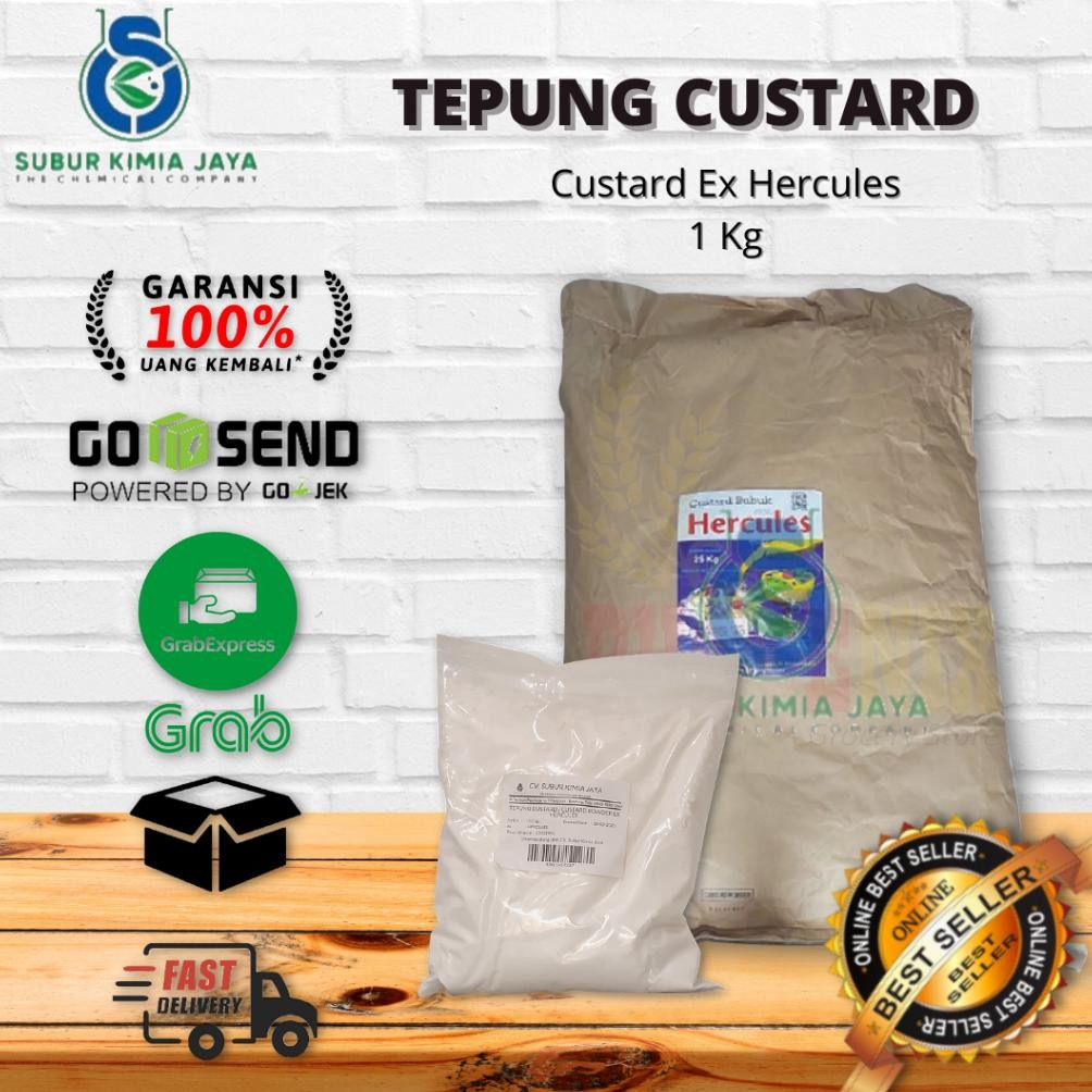 

Tepung Custard Ex Hercules 1 Kg / Custard Powder / Custard Flour Nugi