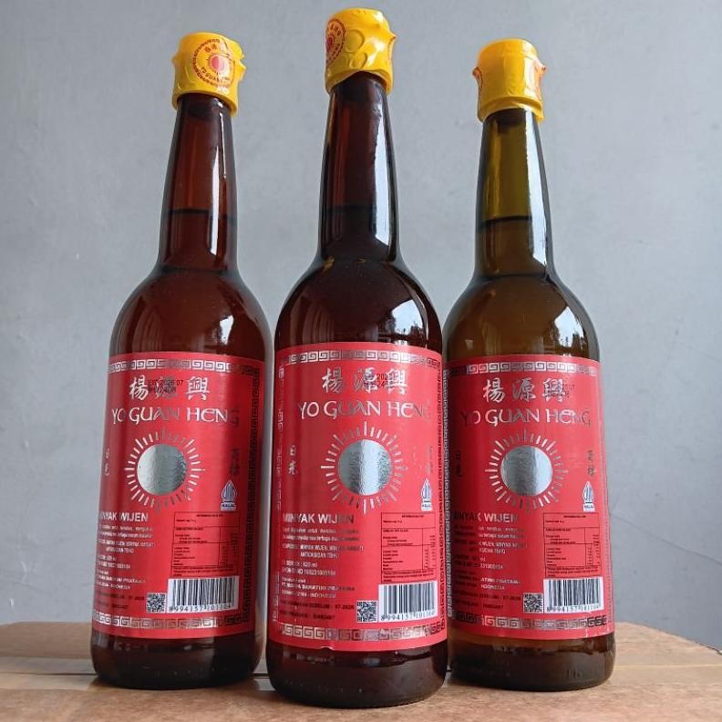 

Minyak Wijen Yo Guan Heng Sesame Oil 620ml / Minyak Wijen 620ml Nugi