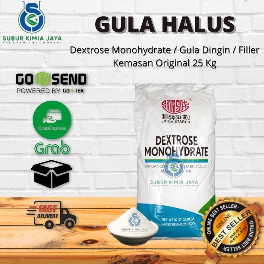 

Dextrose Monohydrate / Gula Donat / Gula Dingin 25 KG Nugi