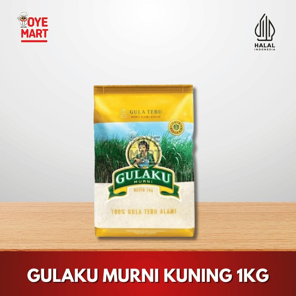 

GULAKU GULA TEBU KUNING 1KG / GULA PASIR PREMIUM Nugi