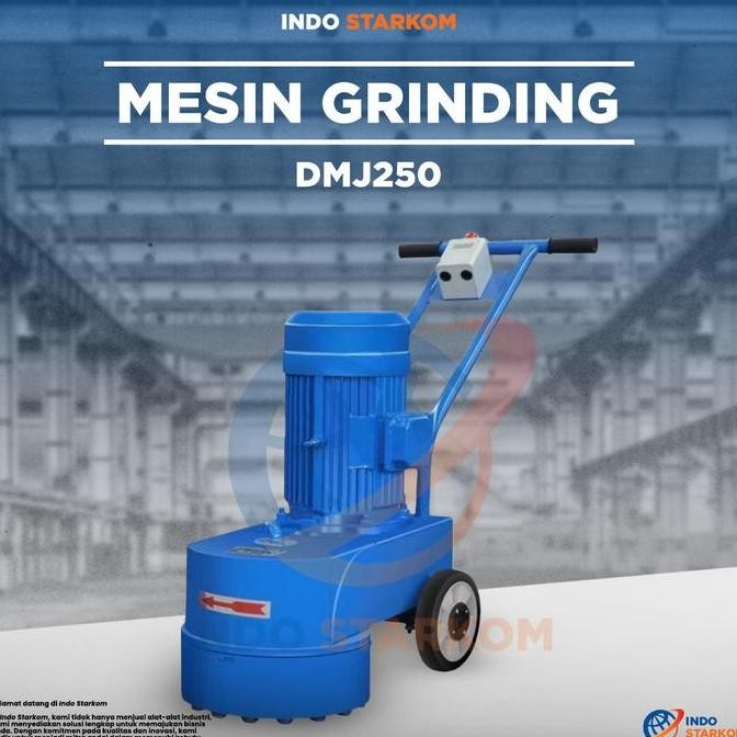 Mesin Grinding Lantai Semen Beton / Grinding Poles Lantai Beton Dmj250