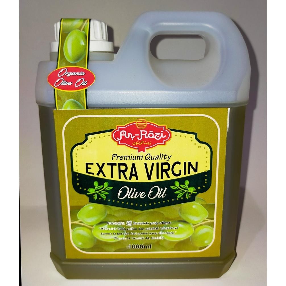 

Minyak Zaitun ( Olive Oil ) Extra Virgin Ar-Rozi 1L ( Asli ) Nugi