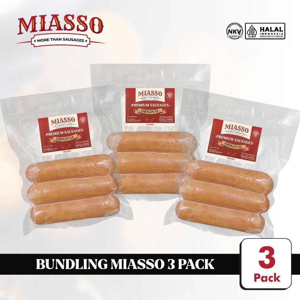 

MIASSO BUNDLING PACK - Mix Variant | Premium Sausages Nugi