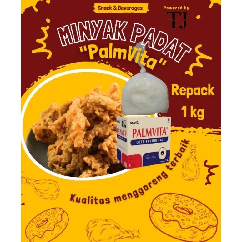 

MINYAK PADAT / MINYAK BEKU / Deep Frying Fat Repack 1kg Nugi