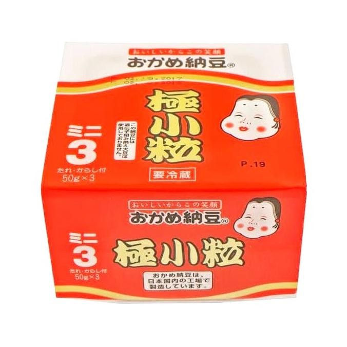 

READY STOCK Takano Okame Natto Kotsubu Jepang / Probiotik Fermentasi Kacang Kedelai / Kotak 3 Pcs 150 Gr