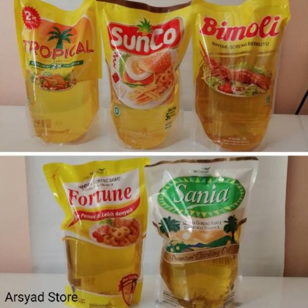 

Minyak goreng 2 Liter Nugi