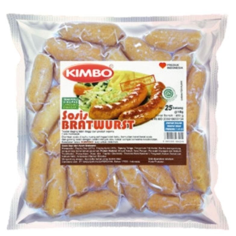 

Kimbo Sosis Bratwurst Cocktail Mini Isi 25 Nugi
