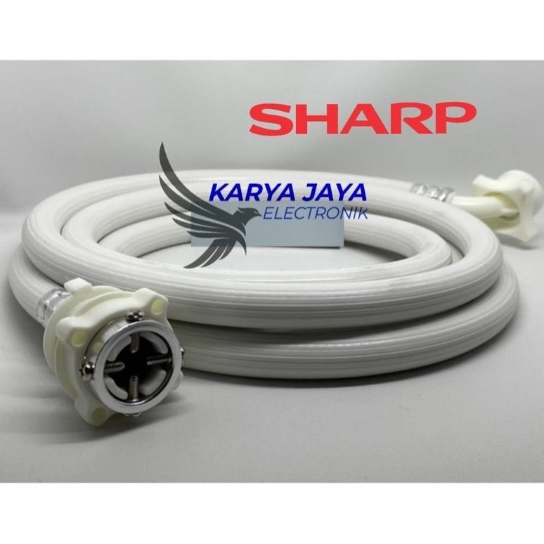 Selang Mesin Cuci 1 Tabung SHARP / Selang Water Inlet Masuk Air Mesin Cuci SHARP Nugi