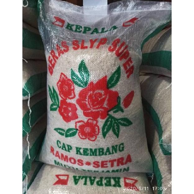 

Beras Cap Kembang 20kg Pulen Standar Kualitas Nugi