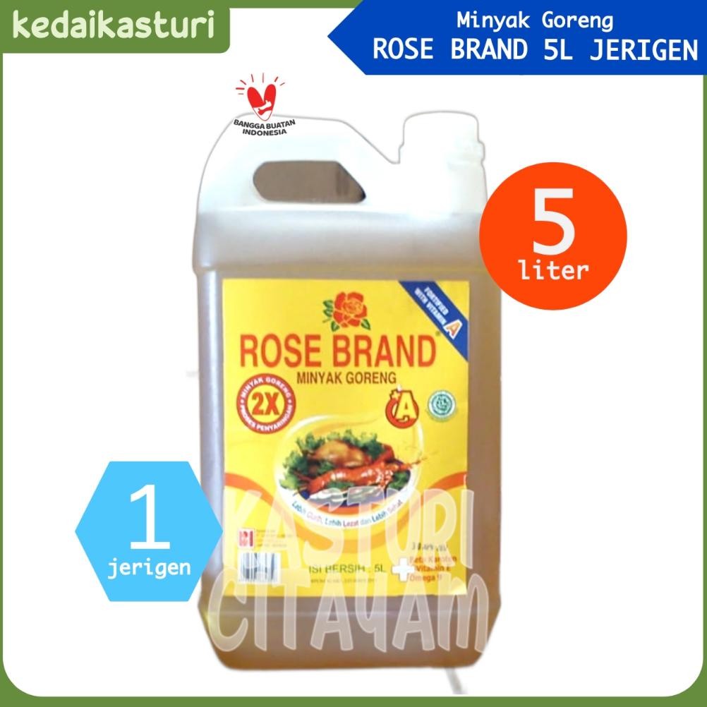

Rose Brand 5 Liter Minyak Goreng Berkualitas Nugi
