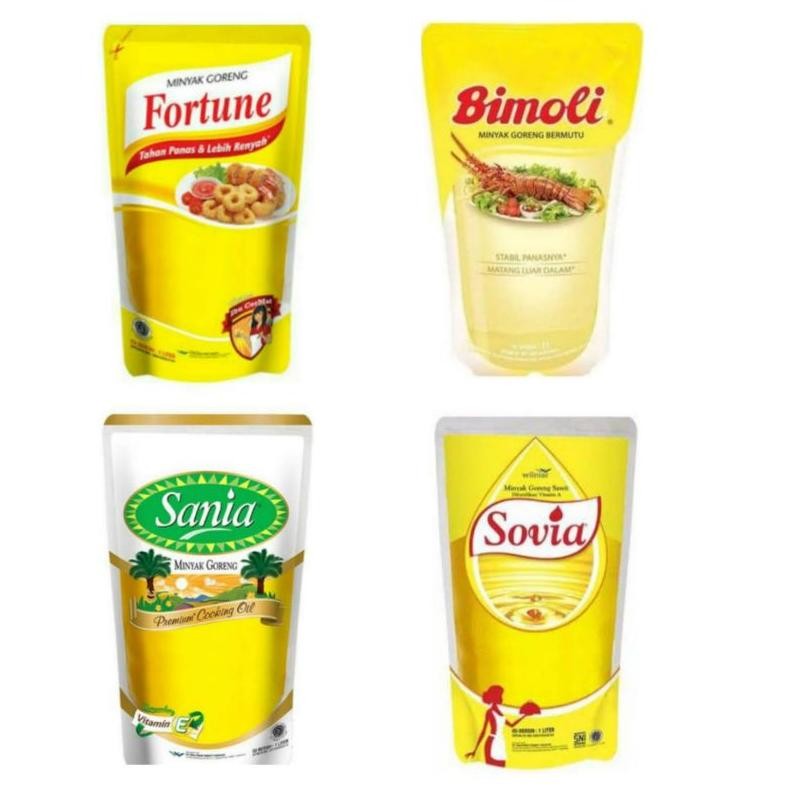 

minyak goreng 1 Liter merk random Nugi