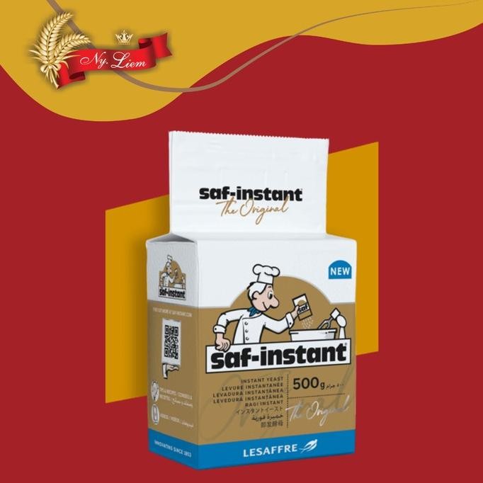 

SAF-INSTANT Gold Instant Dry Yeast - 500 Gram Nugi