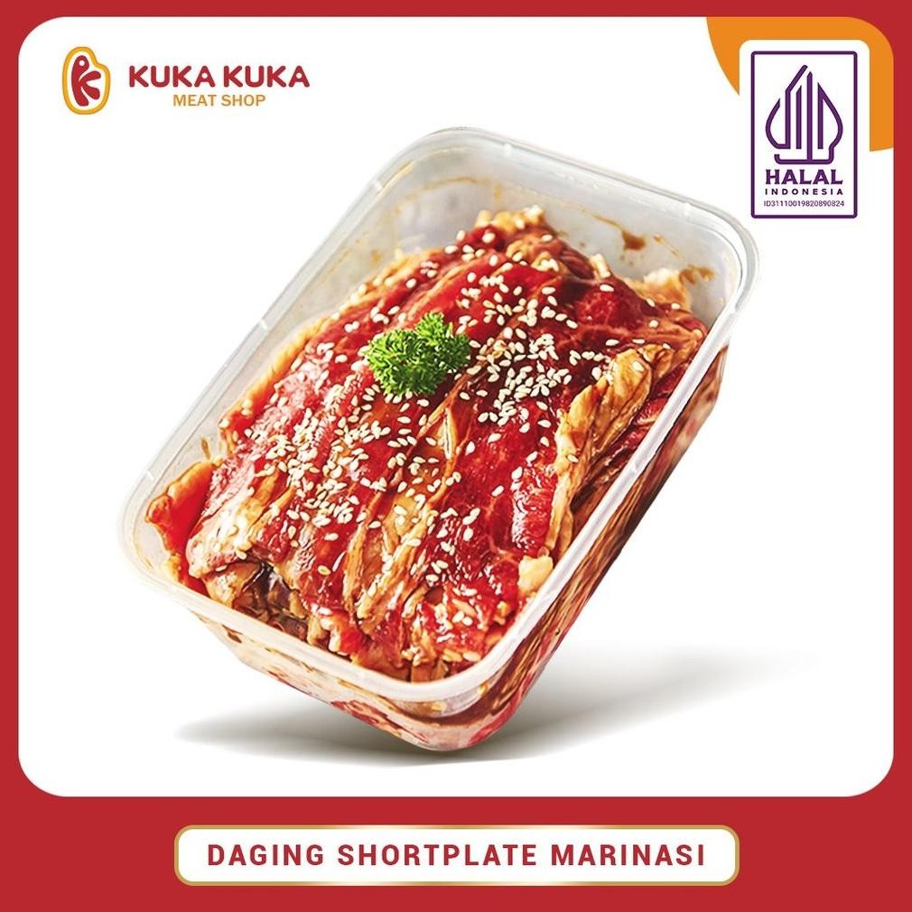 

Daging Sapi Marinasi Teriyaki / Bulgogi / Blackpepper / BbQ US Beef Slice / Daging Sapi Bumbu 500gr Nugi