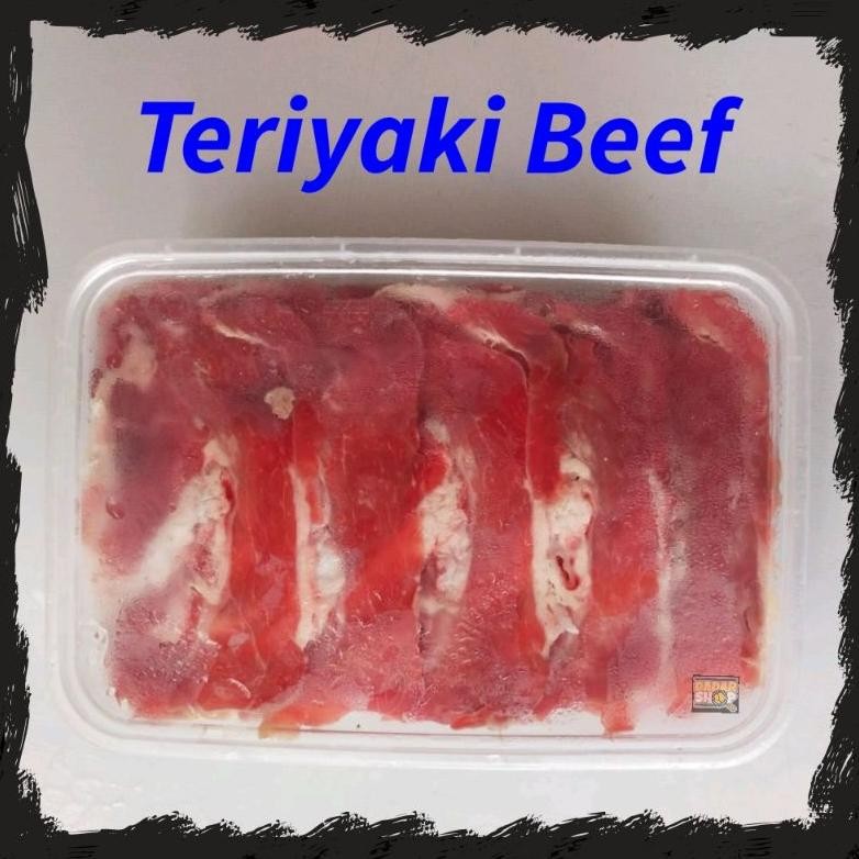 

Daging Sapi Slice (Low Fat)/Teriyaki Beef/Yakiniku Beef 500 Gr Nugi