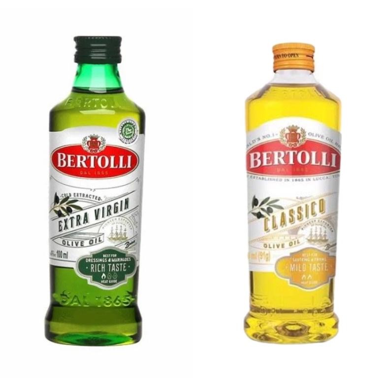 

BERTOLLI Olive Oil CLASSICO Extra Virgin 100ML Minyak Zaitun Nugi