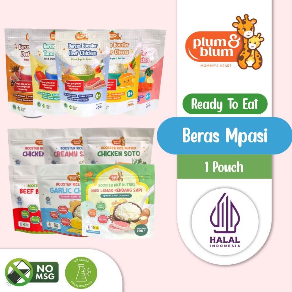 

PLUM & BLUM Beras Boster 200gr Nugi