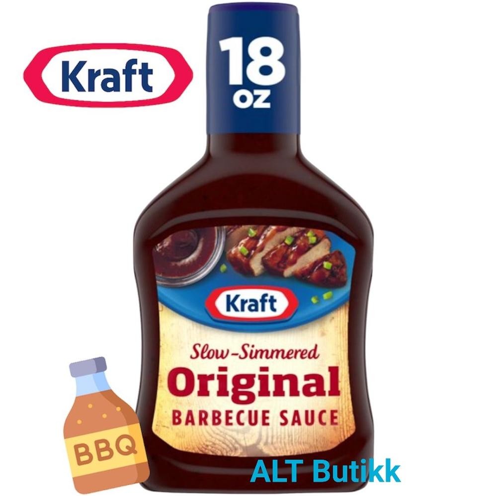 

READY STOCK KRAFT BBQ SAUCE ORIGINAL 18 oz | SAUS BARBECUE 510 gram | PRODUCT OF USA