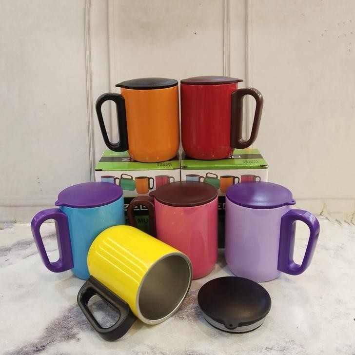 Gelas Mug Cangkir Zego Xg 3867 Hot N Cold 220Ml Coffee Mug Stainless Steel