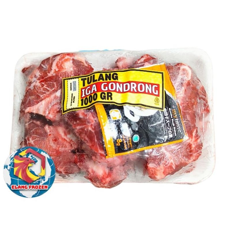

Tulang Iga Gondrong Sapi Muda 1kg Kualitas Baik Nugi