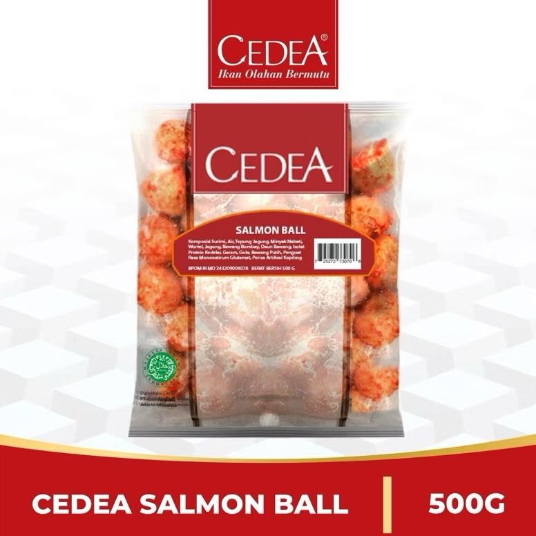 

Cedea Salmon Ball 500gr Frozen Food Nugi