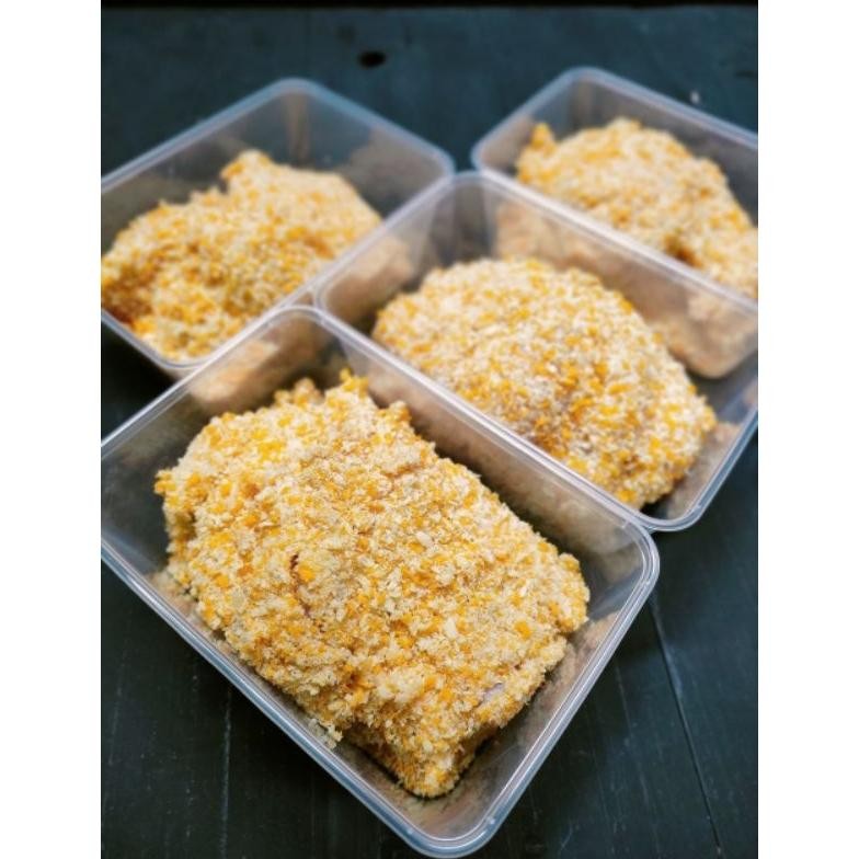 

Chicken Katsu Medium Frozen Food 400gr Ayam Kampung Nugi
