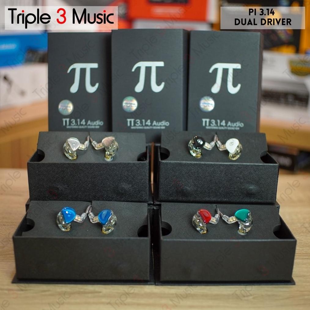 Phi Pi 3.14 audio IEM dual driver PLIISEN121 in ear monitor ORIGINAL Nugi