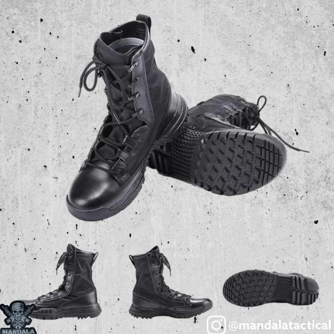 SEPATU PDL HITAM TACTICAL SWAT CQB
