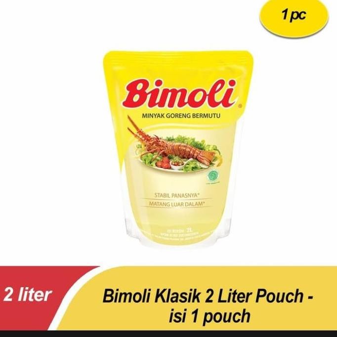 

Minyak Goreng Bimoli Klasik 2 Liter - Minyak Premium Serbaguna Diskon!