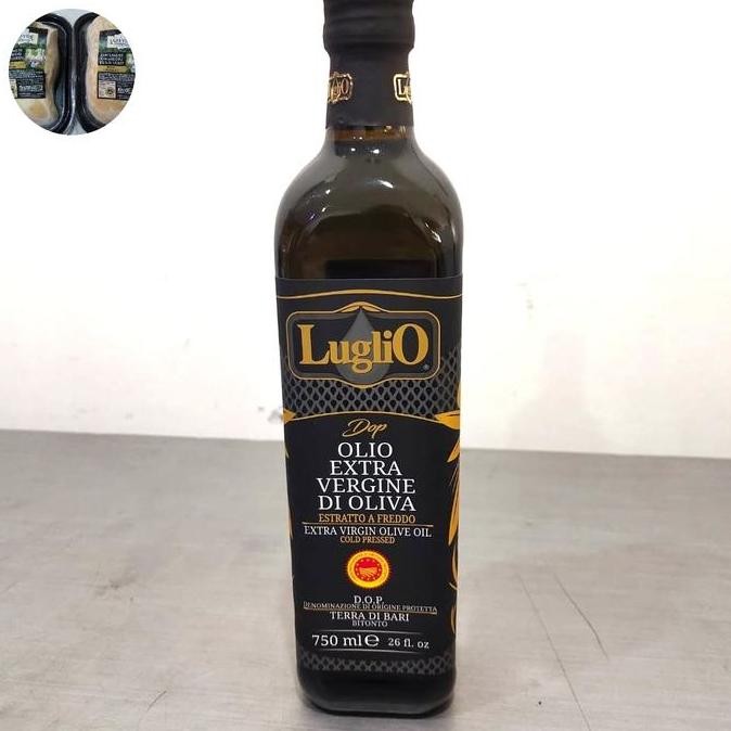 

Minyak Zaitun Extra Virgin Dop Luglio 750Ml Olive Oil Italia Premium Diskon!