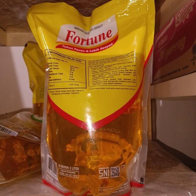 

Minyak Goreng Fortune 2 Liter Pouch - Minyak Sawit Berkualitas Diskon!
