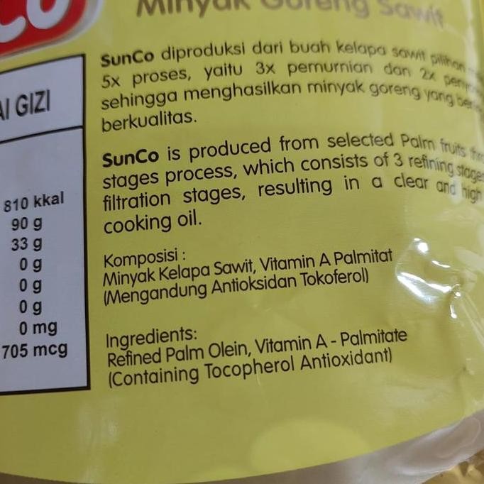 

Sunco Minyak Goreng Refill 2 Liter - Kualitas Premium Terlaris Diskon!