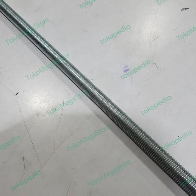 AS BESI 12mm FULL DRAT asdrat M12 galvanis 12x50cm panjang 50cm TERBAIK