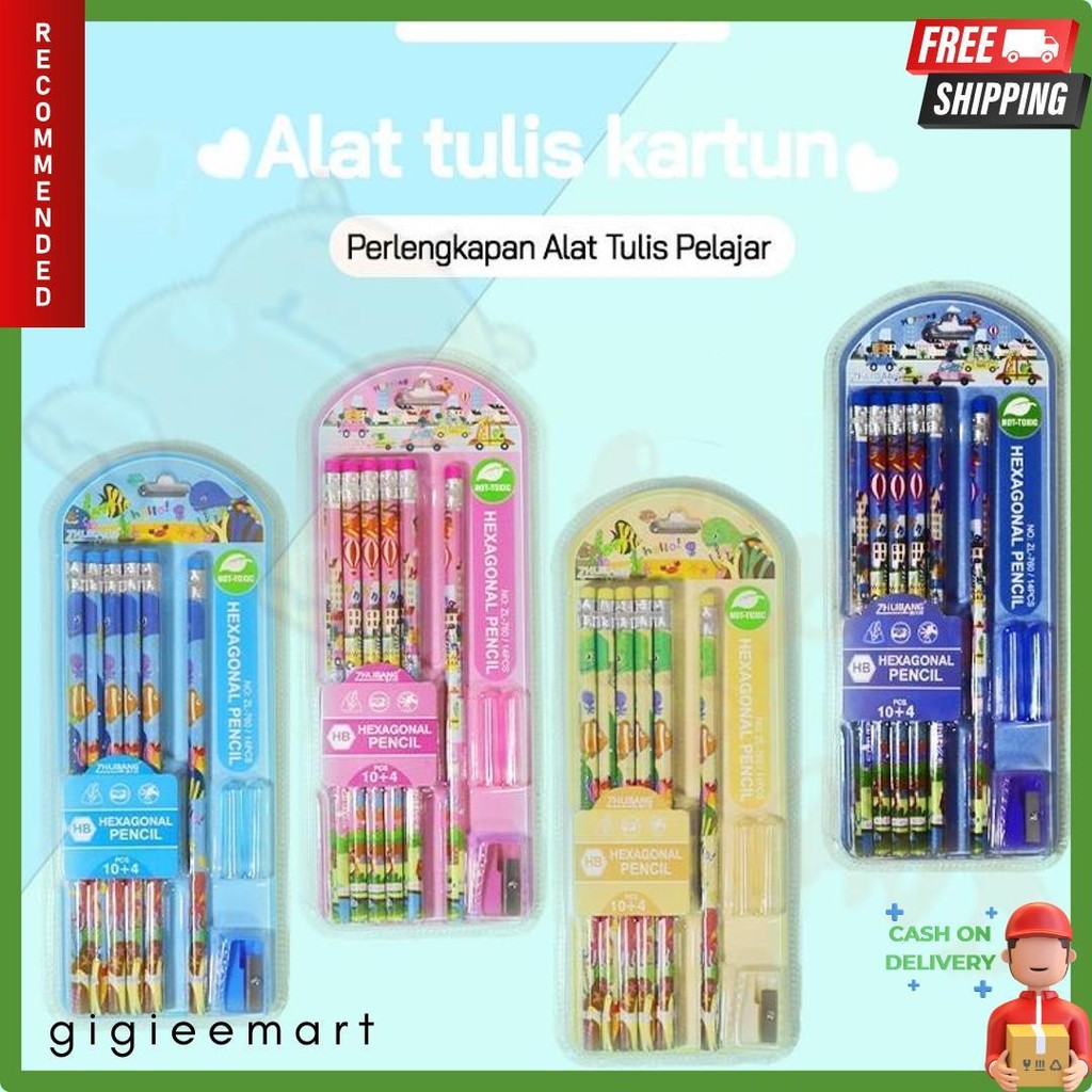 

Hippoland Stationery Anak/Stationery Set/Set Stationeri Anak/Pejabat Murah 326-328 Terlengkap Dan Termurah