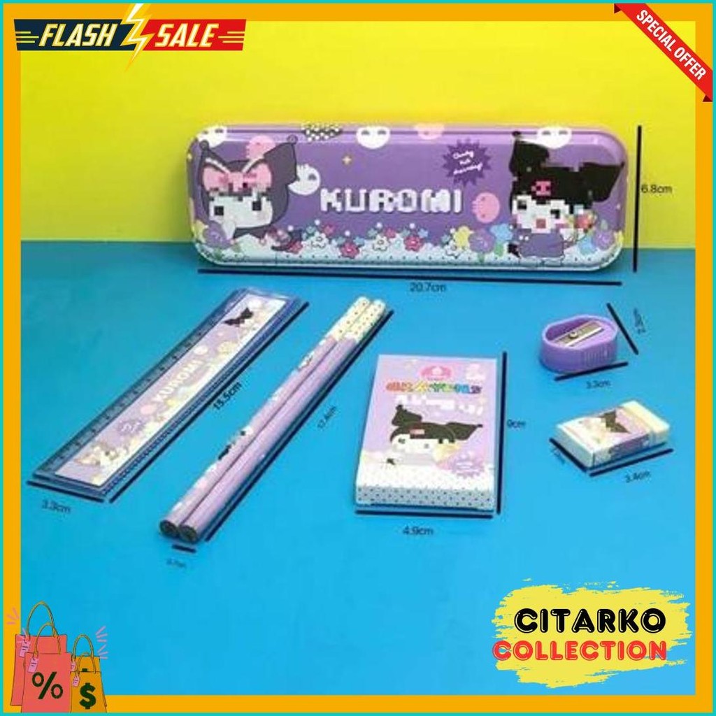 

Am Alat Tulis Set 6In1 Set Stationery 6In1 Karakter Kartun Anak Sekolah Penghapus Pengaris Yc-8015 Flash Sale! Diskon Hingga 70%
