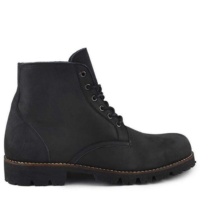 Sauqi Brodo Sepatu Pria Sepatu Boots Kulit Asli Murah Keren Original