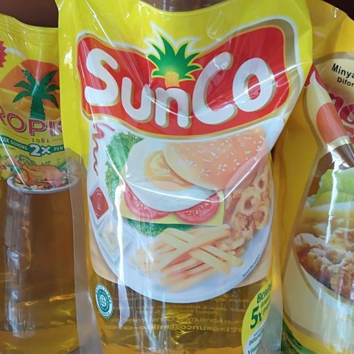 

Minyak Goreng Sunco 2 Liter - Minyak Masak Jernih Higienis Diskon!