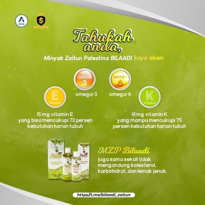 

Minyak Zaitun Palestina Bilaadi Extra Virgin Olive Oil Asli Diskon!