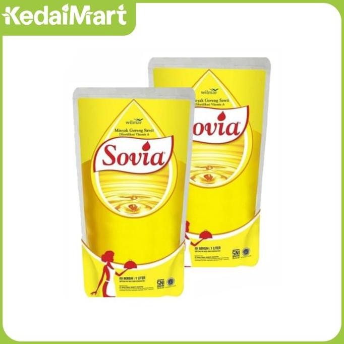 

Bundling Minyak Goreng Sovia 1L X2 - Paket Hemat Masak Diskon!