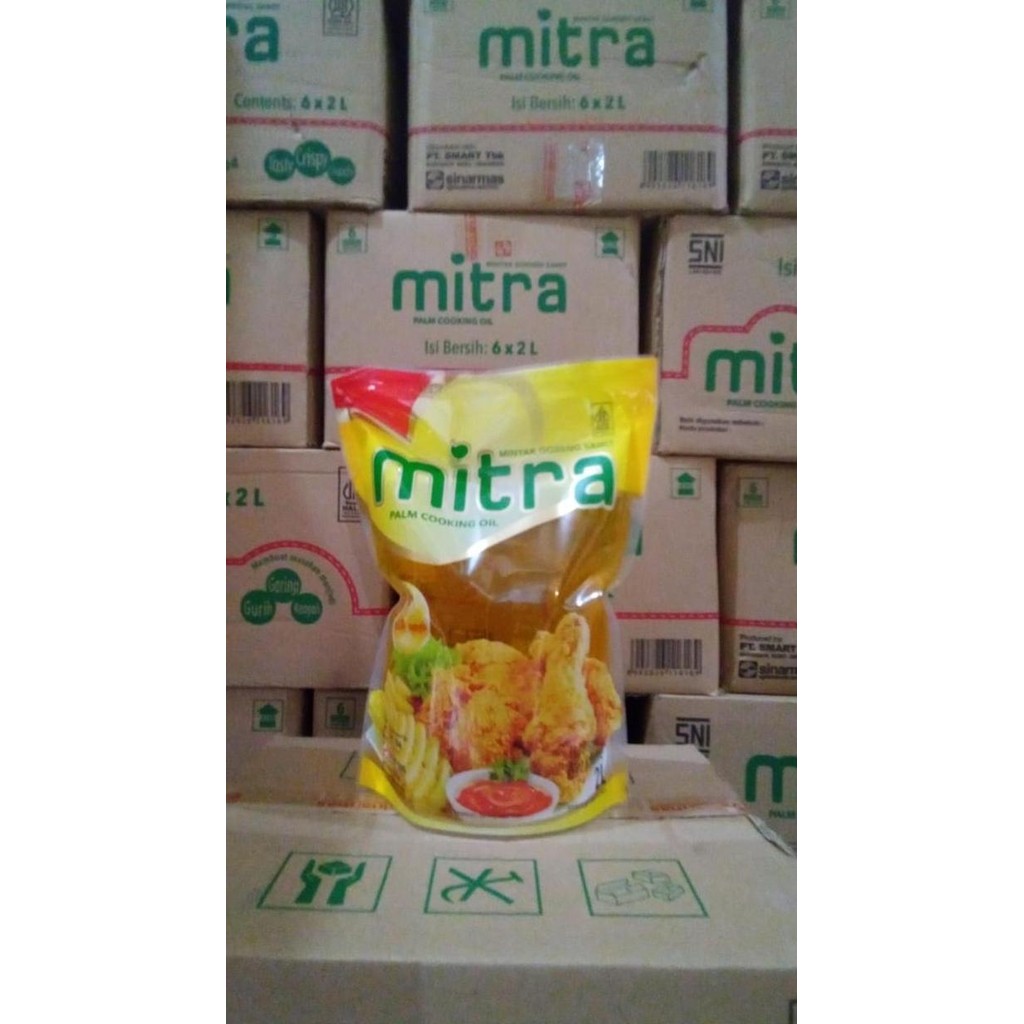 

Minyak Goreng Mitra 2 Liter - 1 Dus Isi 6 Pouch Harga Grosir Diskon!