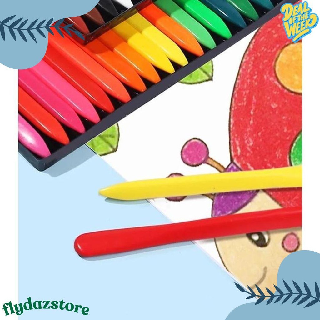 

Puluz High Quality Crayon Lab Non Toxic Crayon Triangular Crayon Lab Triangle Crayon Plastik Anti Kotor Tangan Diskon Setengah Harga